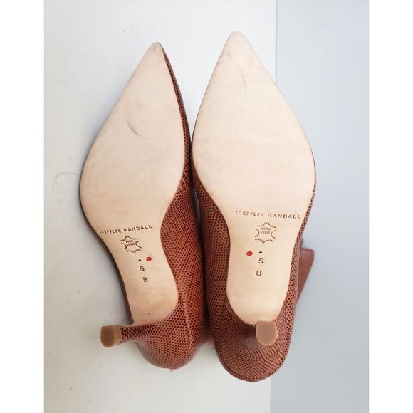 Loeffler Randall Whitney Tall Boots in Toffee Womens Size 5 - Picture 4 of 4